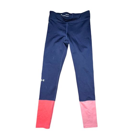 Under Armour Navy and Pink Leggings, Size Small, Good Condition - Picture 7 of 14